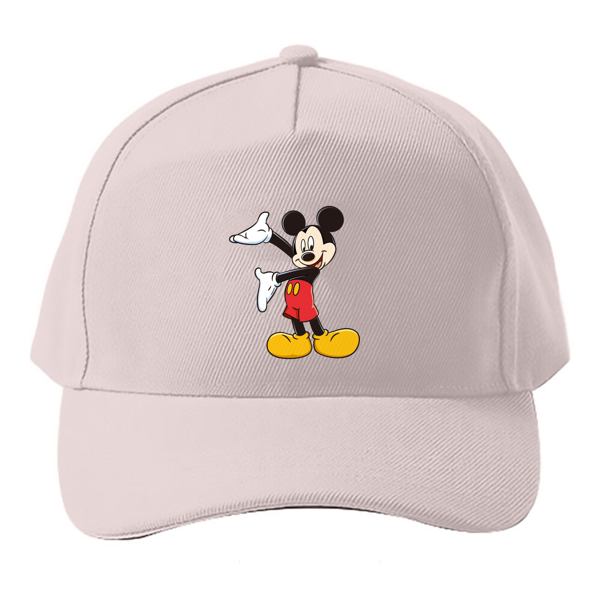 （画像用） ミッキーマウス Mickey Mouse ベースボールキャップ 綿100％ 男女兼用 帽子 スポーツ
